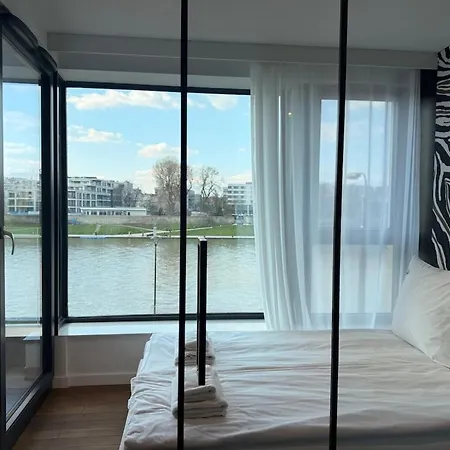 Riva Verona - Vistula View & Parking By Downtown Krakkó